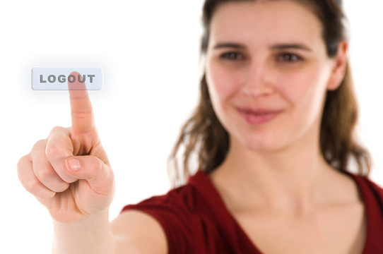 現(xiàn)代的按鈕