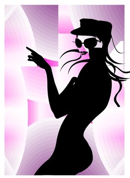 美麗的女人的身體