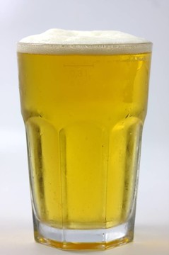 冷淡的一杯啤酒