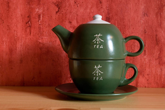 綠茶壺