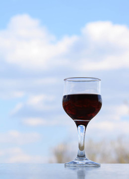 紅酒與天空