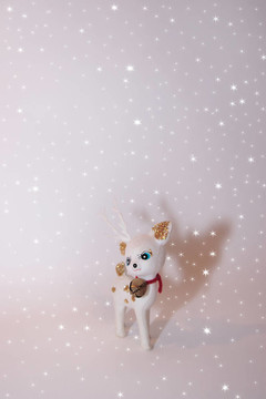 雪地里的馴鹿2
