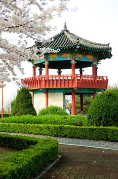 亭在韓國(guó)。