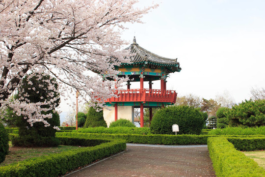 韓國(guó)館。