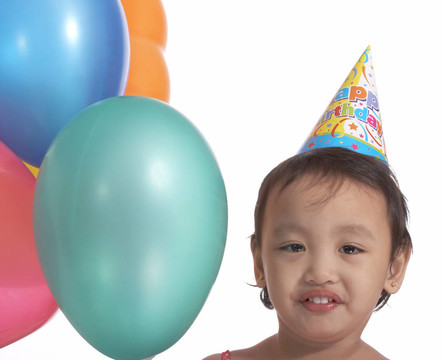 過生日的女孩