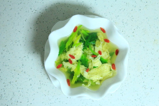 春芽蛋花湯
