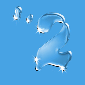 水的數(shù)字2