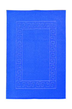 藍(lán)色的毛巾