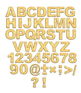 字母-黃金字母