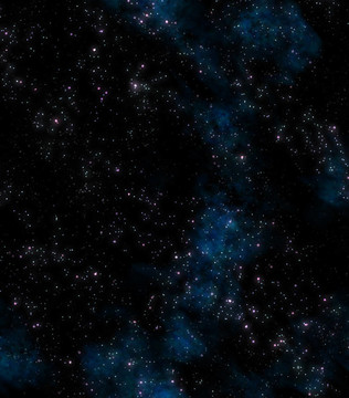 太空中的星星