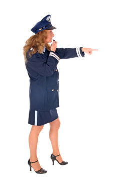 女警官