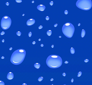 透明水滴