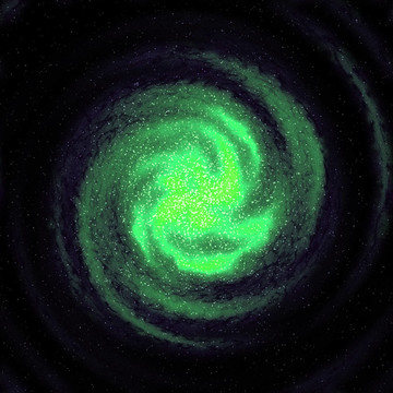 星光燦爛的銀河