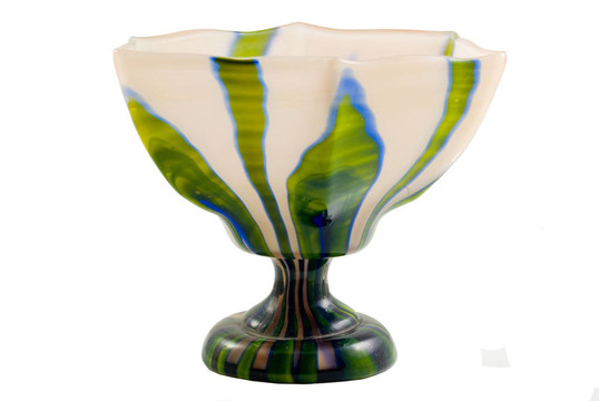 mouthblown flowervase