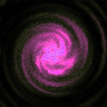 星光燦爛的銀河