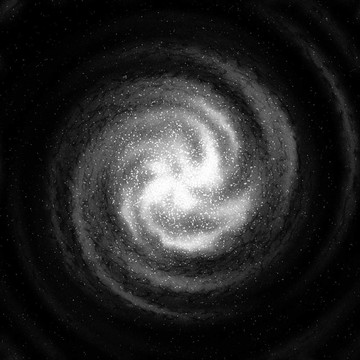 星光燦爛的銀河