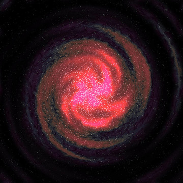 星光燦爛的銀河