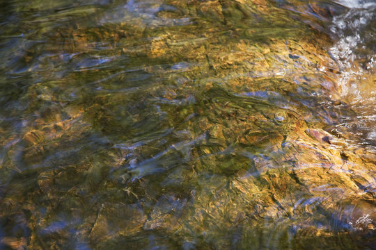 流動(dòng)的水