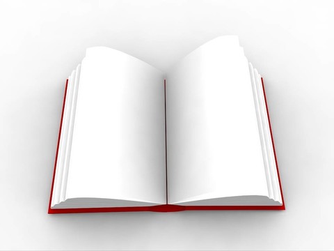 打開的書