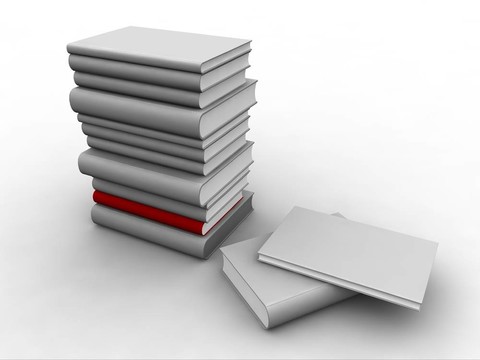堆書