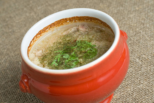 鍋里的湯