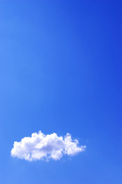 天空中的云