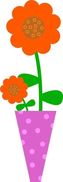 花瓶里的花