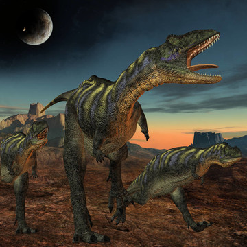 aucasaurus-3d恐龍