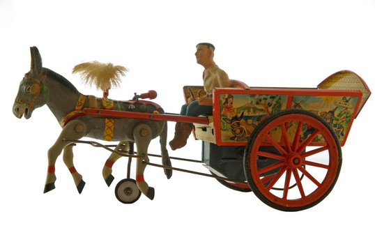 老式的鐵皮玩具