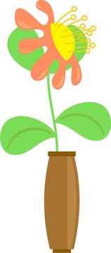 花在花瓶