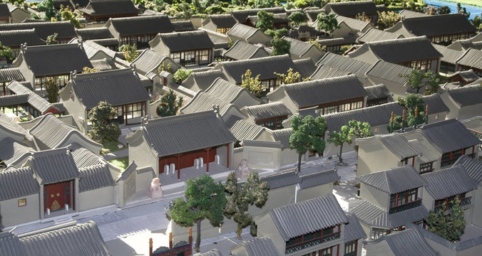 老北京模型