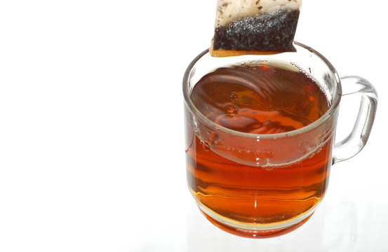 透明杯茶
