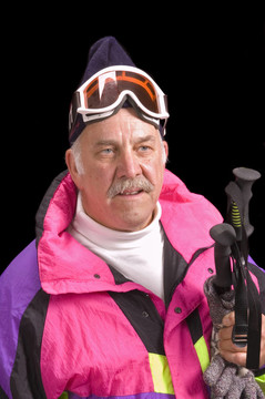 嬰兒潮一代的滑雪者