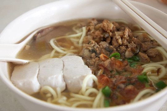 中國(guó)的面條湯