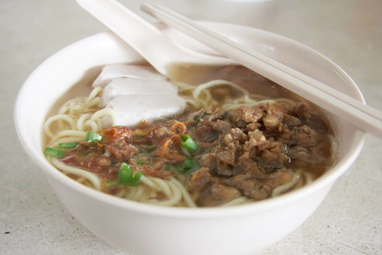 中國(guó)的面條湯