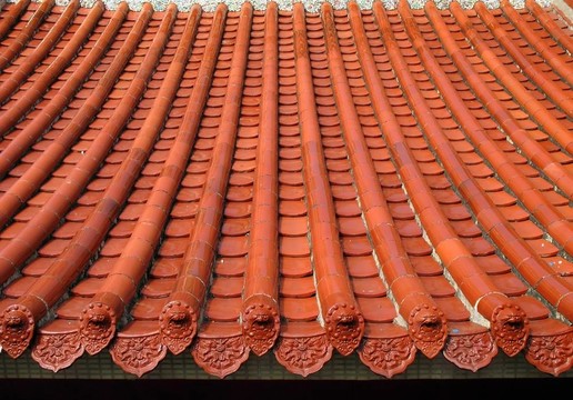 中華寺的屋頂