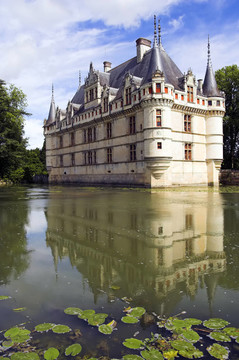 阿宰勒里多城堡；Loire；法國