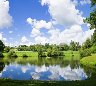 夏天的風景
