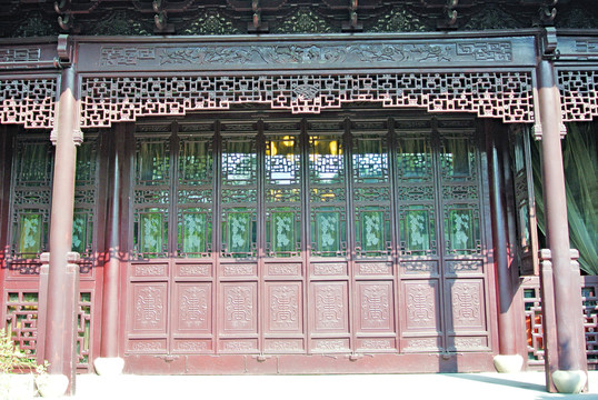 中式木門(mén) 中式建筑