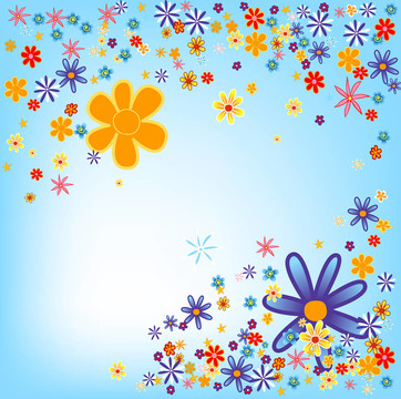 Flowers的背景