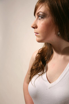 魅力Young Caucasian Woman
