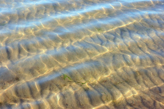 海底和波浪