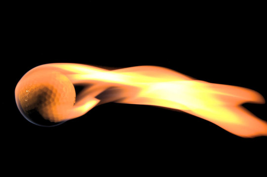 燃燒的Golf Ball
