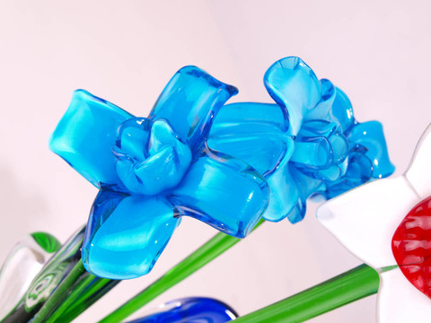 藍(lán)水晶花Clos