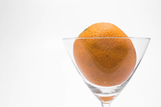 Martini Glass的橘子