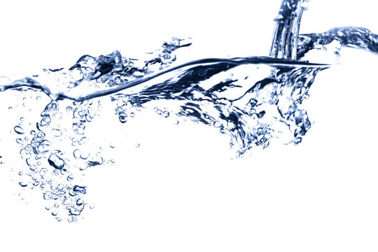 水流落下