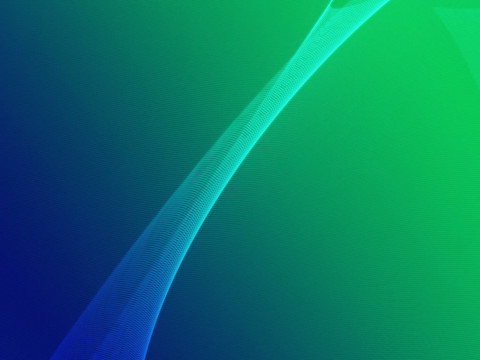 波浪狀的發(fā)光的顏色