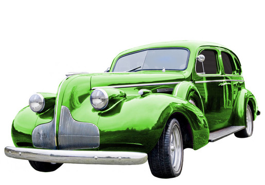 綠色經(jīng)典車