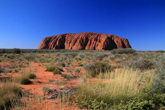 烏盧魯巨石；Ayres Rock；澳大利亞