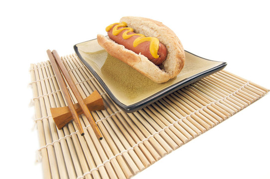 熱狗和筷子